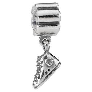 Pandora Retired High Top Sneaker Sterling Silver Dangle Charm 790350